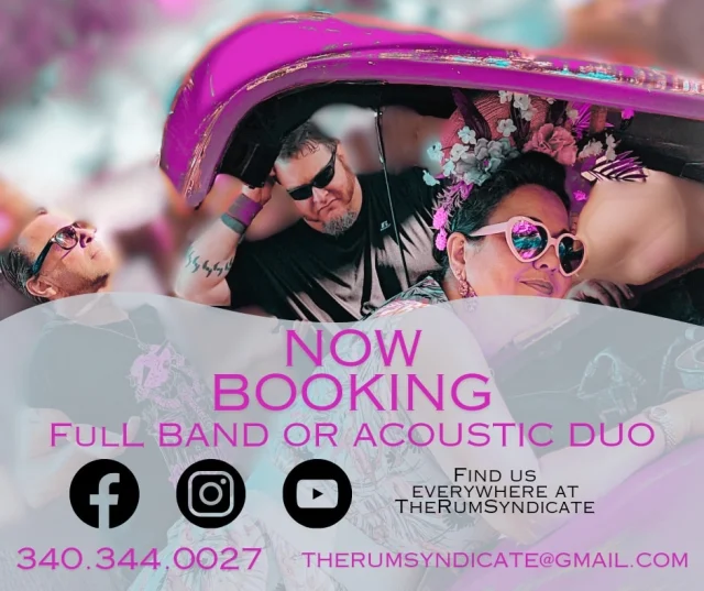 We're booking up the rest of the year. Hit us up if you need entertainment!